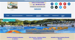 Desktop Screenshot of click-vacances.com