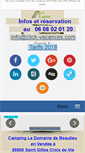 Mobile Screenshot of click-vacances.com