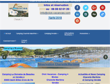 Tablet Screenshot of click-vacances.com
